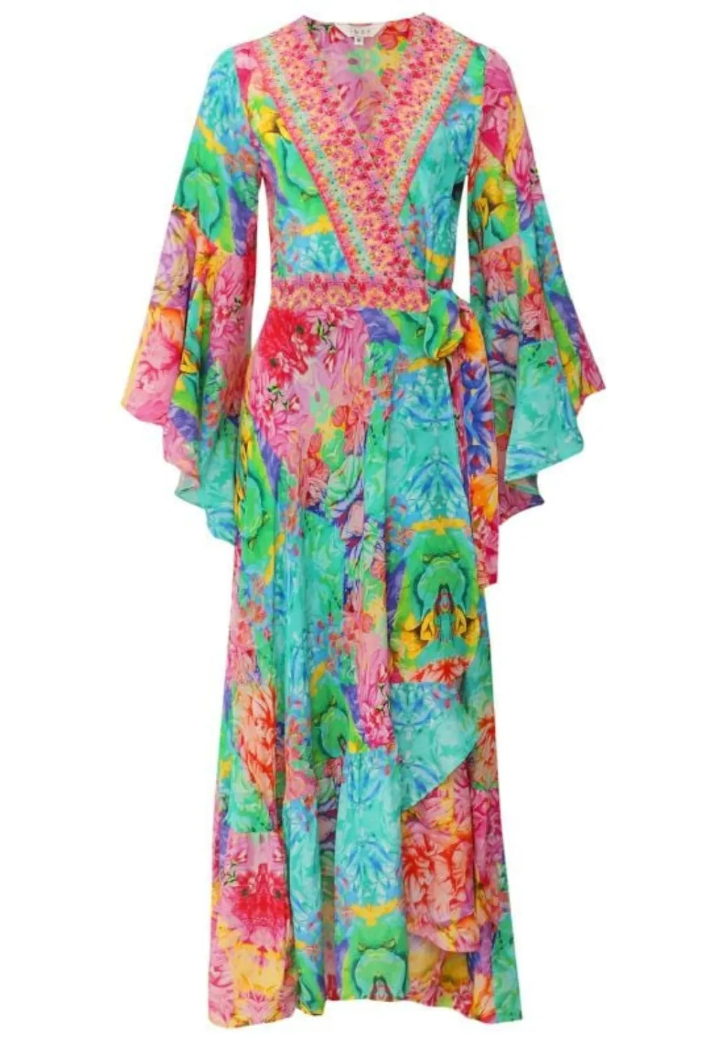 WITH CRYSTALS IN FRONT SIDE POCKETS AND BELT