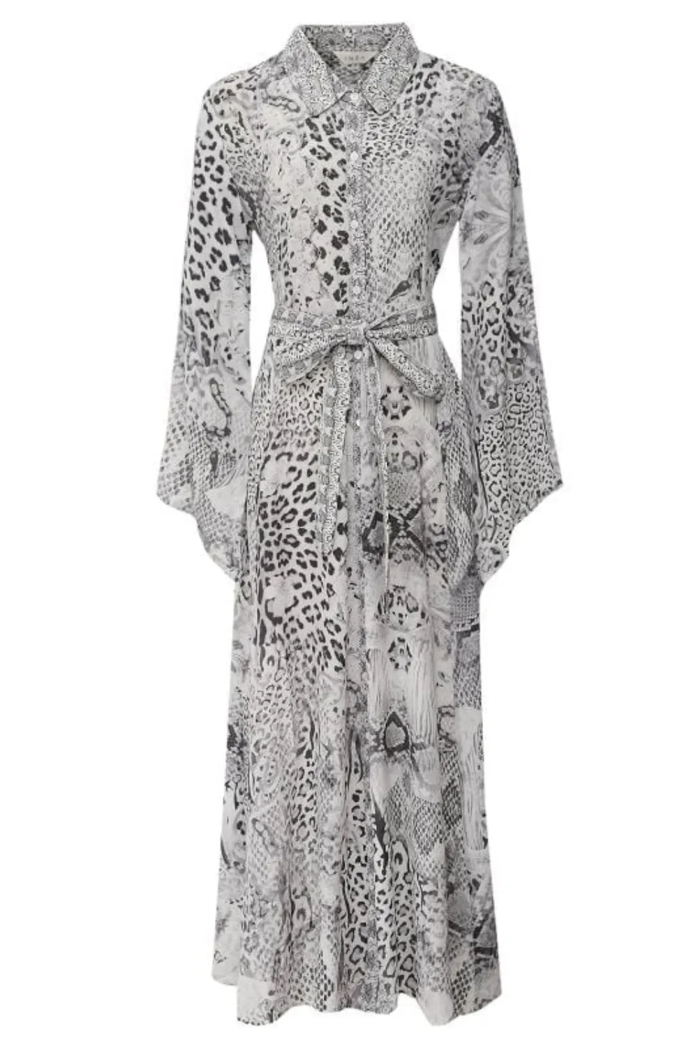 WITH CRYSTALS IN FRONT SIDE POCKETS AND BELT