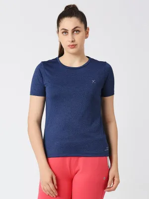 Women Blue Solid Top - Fly-BY-IF-BL