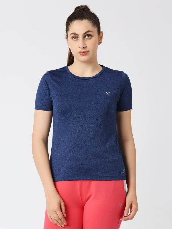 Women Blue Solid Top - Fly-BY-IF-BL