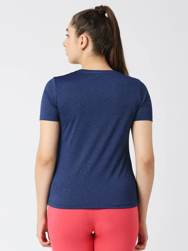 Women Blue Solid Top - Fly-BY-IF-BL