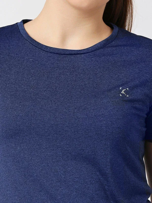Women Blue Solid Top - Fly-BY-IF-BL