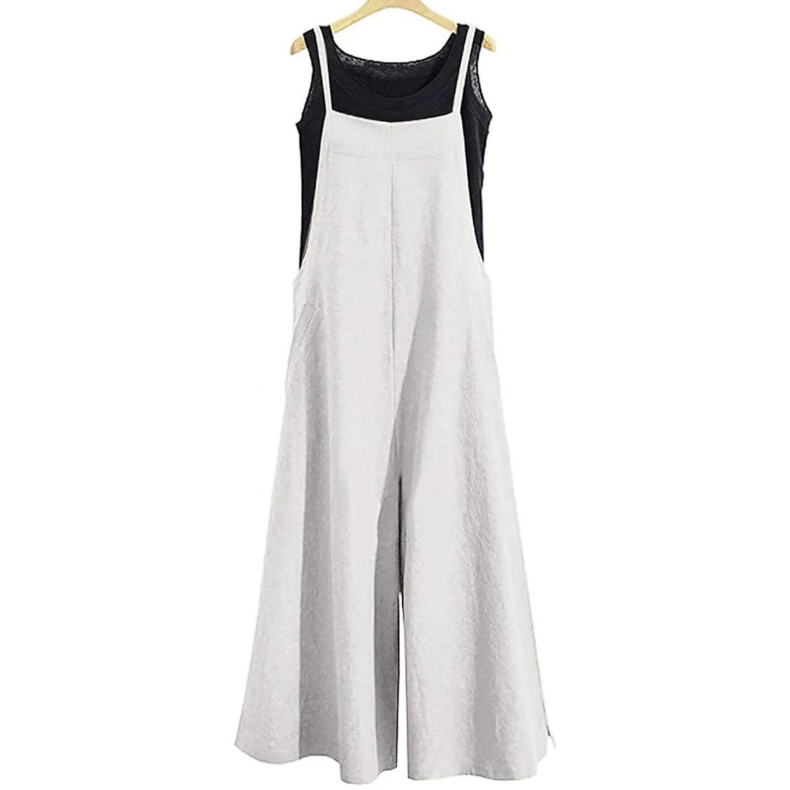Women's Casual Loose Long Wide Leg Jumpsuits
