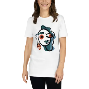 Women's Graphic Short Sleeve T shirt- Eyes