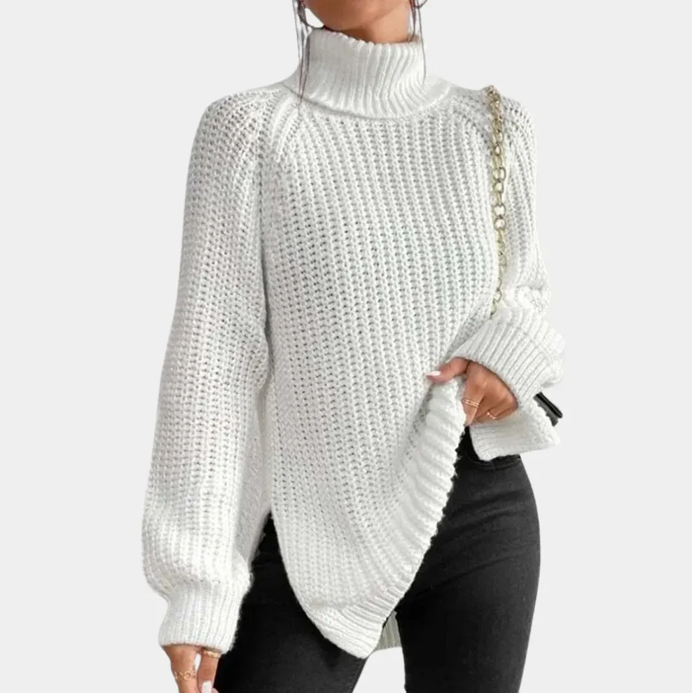 Women's Luxurious Soft Turtleneck Jumper: Madeleine