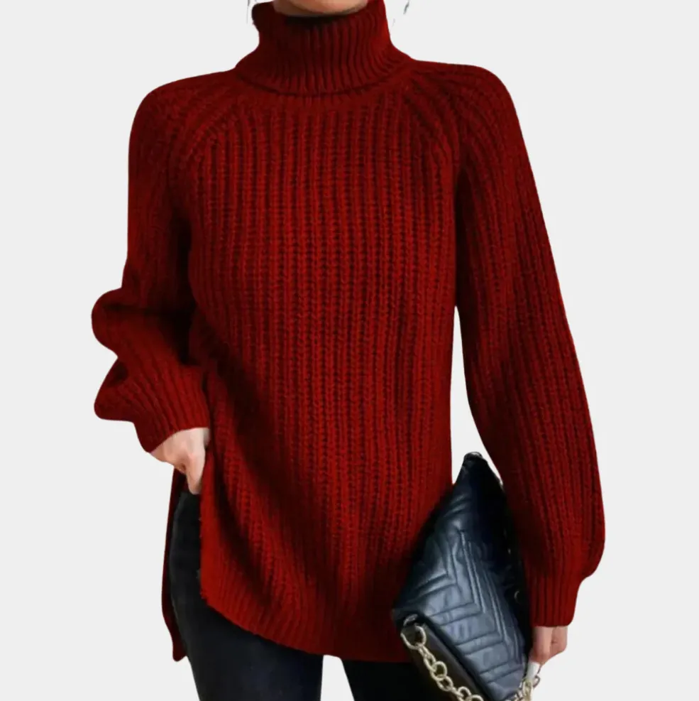 Women's Luxurious Soft Turtleneck Jumper: Madeleine