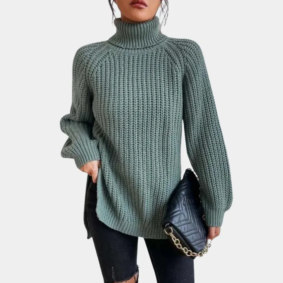 Women's Luxurious Soft Turtleneck Jumper: Madeleine