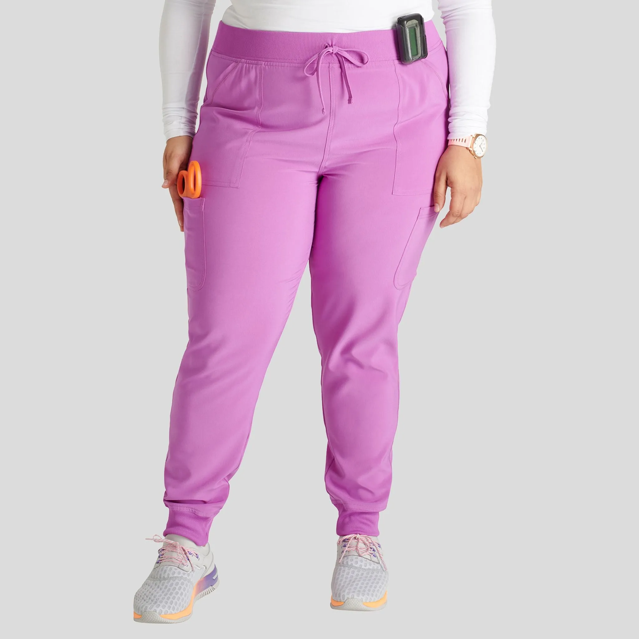 Women's Natural Rise Jogger Scrub Pant | Vibrant Violet