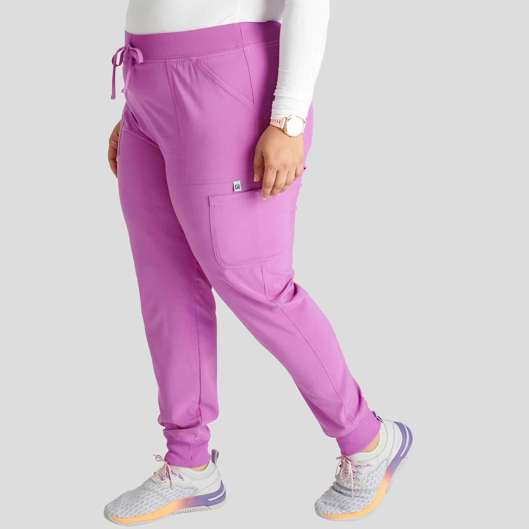 Women's Natural Rise Jogger Scrub Pant | Vibrant Violet