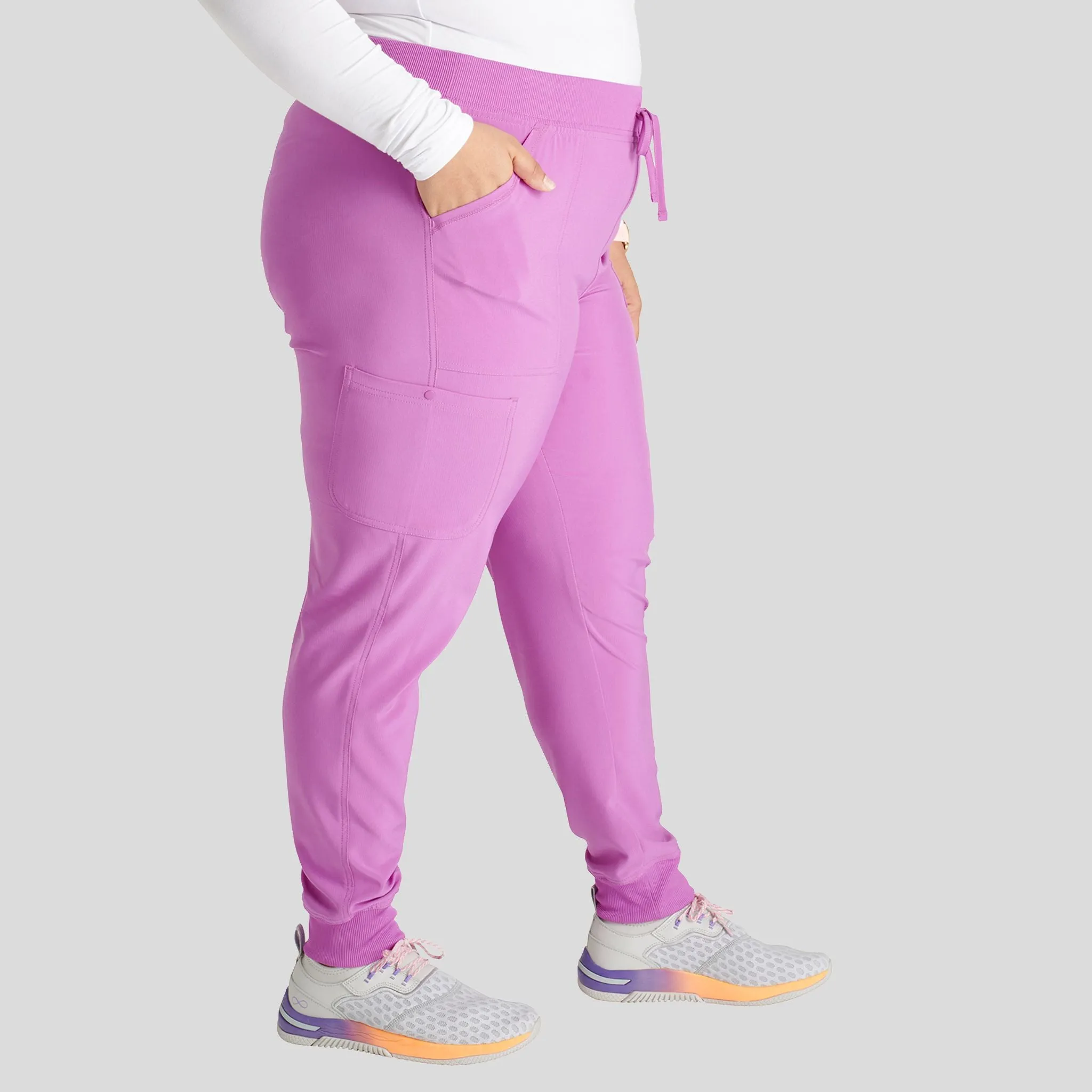 Women's Natural Rise Jogger Scrub Pant | Vibrant Violet
