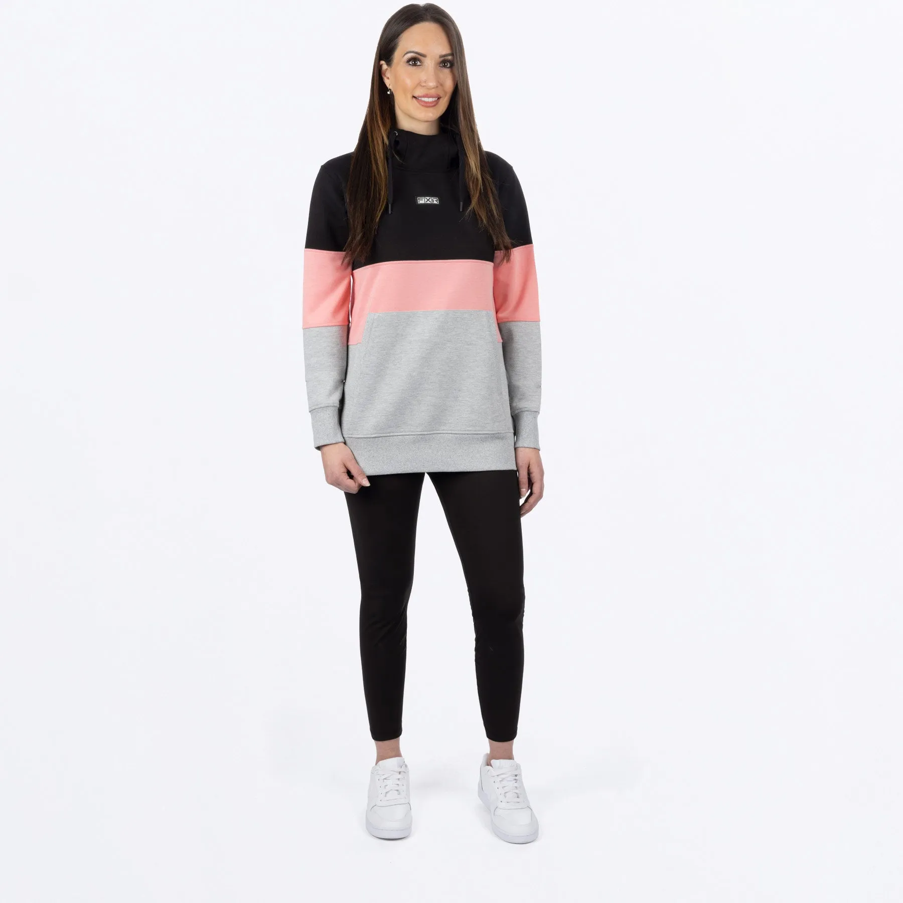 Women's Stripe Pullover Hoodie