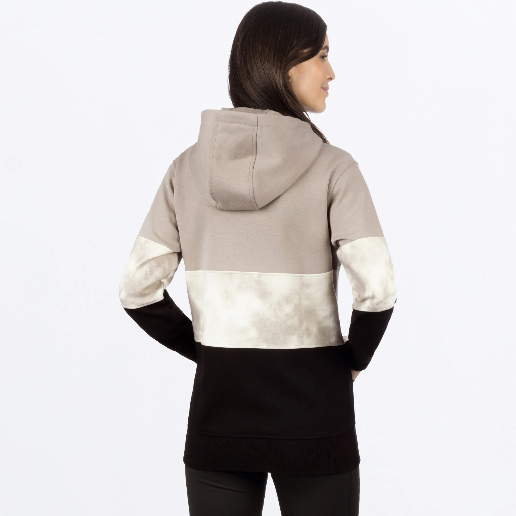Women's Stripe Pullover Hoodie