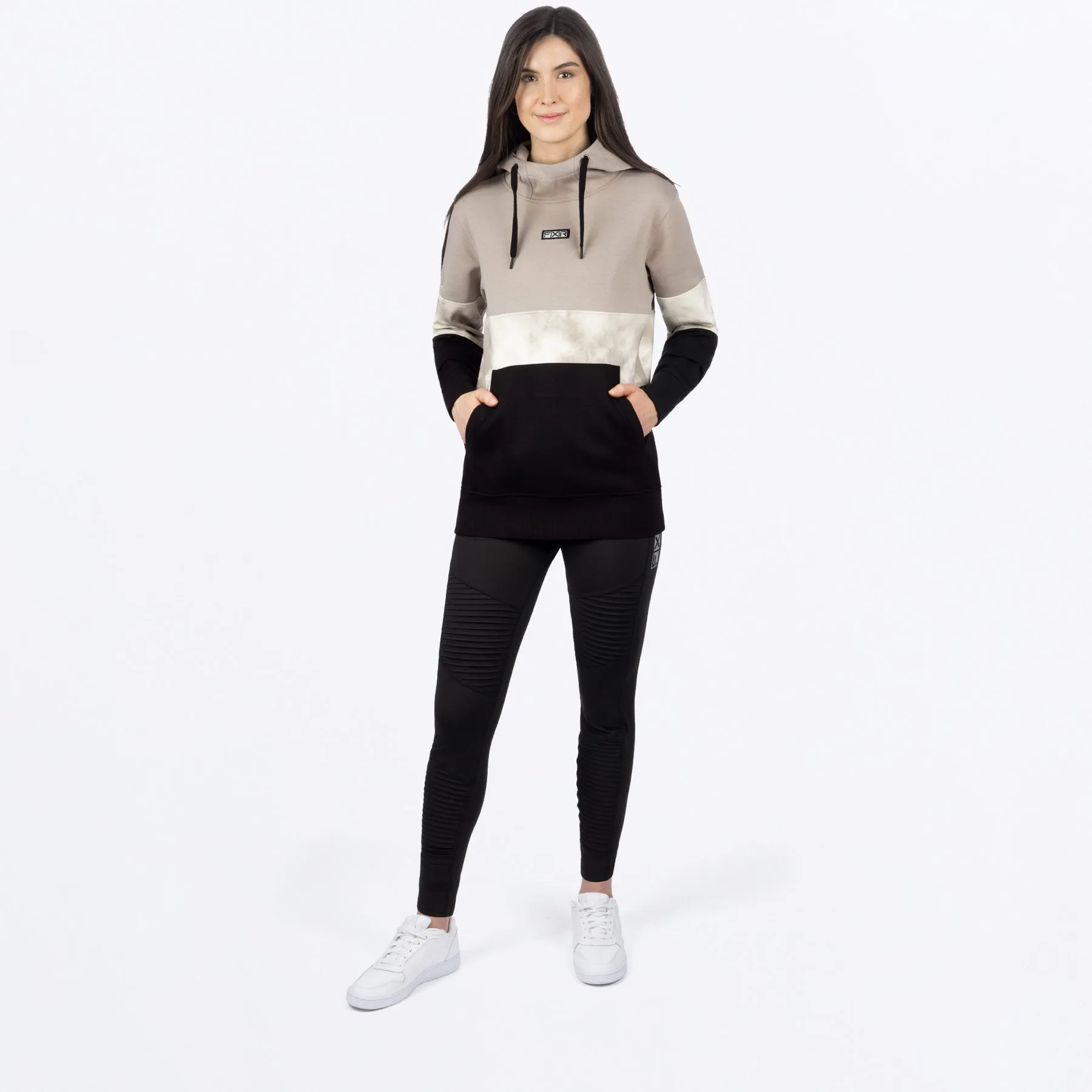 Women's Stripe Pullover Hoodie