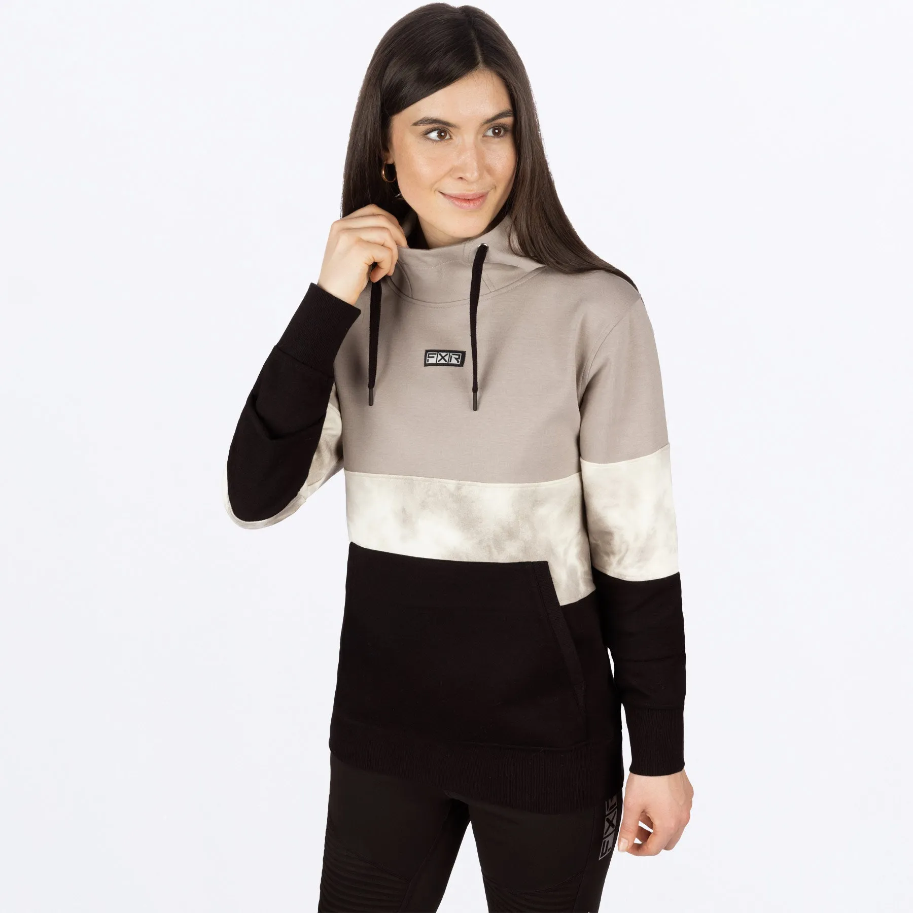 Women's Stripe Pullover Hoodie