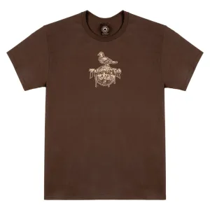 x Anti Hero Cover the earth t-shirt - Dark chocolate