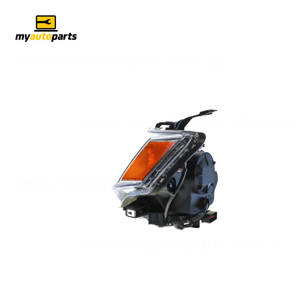 Xenon Head Lamp Black Passenger Side Genuine Suits Mitsubishi Outlander ZG 2006 to 2009