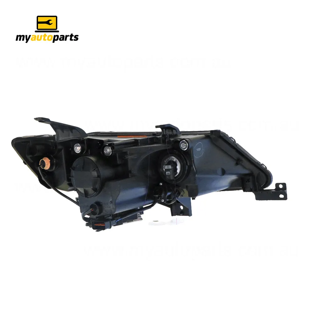 Xenon Head Lamp Black Passenger Side Genuine Suits Mitsubishi Outlander ZG 2006 to 2009