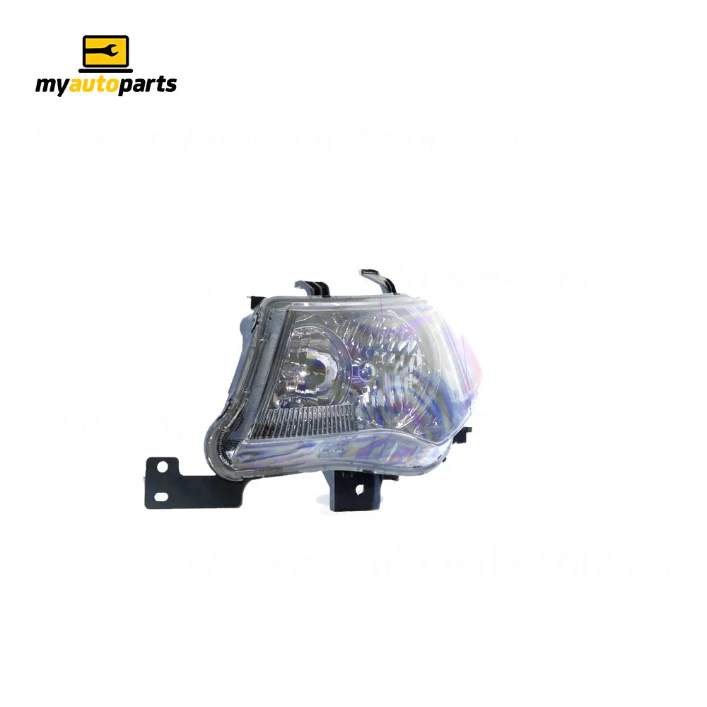Xenon Head Lamp Black Passenger Side Genuine Suits Mitsubishi Outlander ZG 2006 to 2009