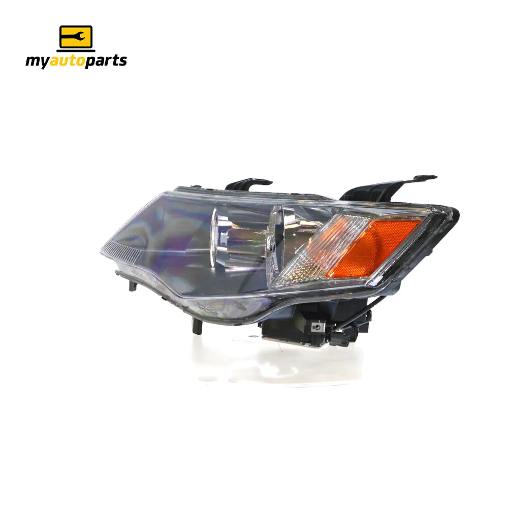 Xenon Head Lamp Chrome Passenger Side Genuine Suits Mitsubishi Outlander ZG 2006 to 2009