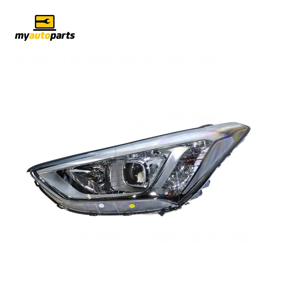 Xenon Head Lamp Passenger Side Genuine Suits Hyundai Santa Fe DM 2012 to 2015