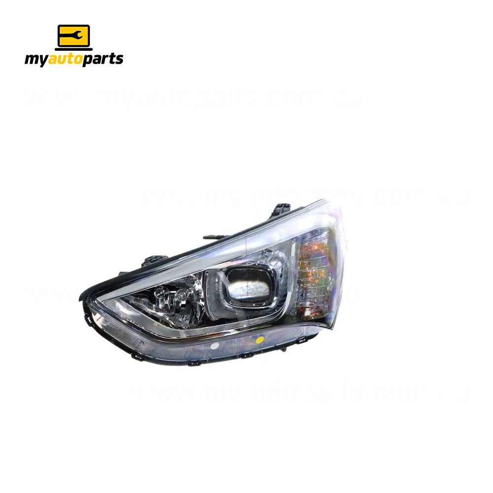Xenon Head Lamp Passenger Side Genuine Suits Hyundai Santa Fe DM 2012 to 2015