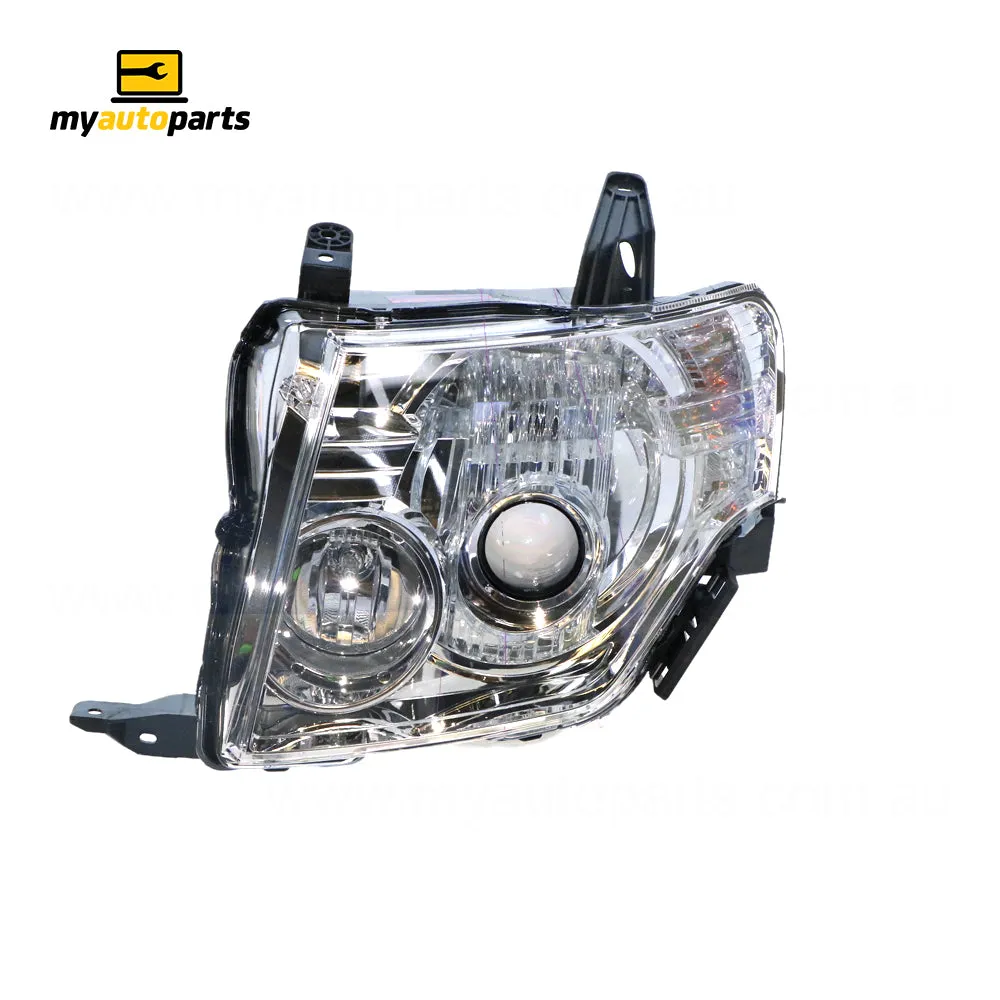 Xenon Head Lamp Passenger Side Genuine Suits Mitsubishi Pajero Exceed NT 2009 to 2011