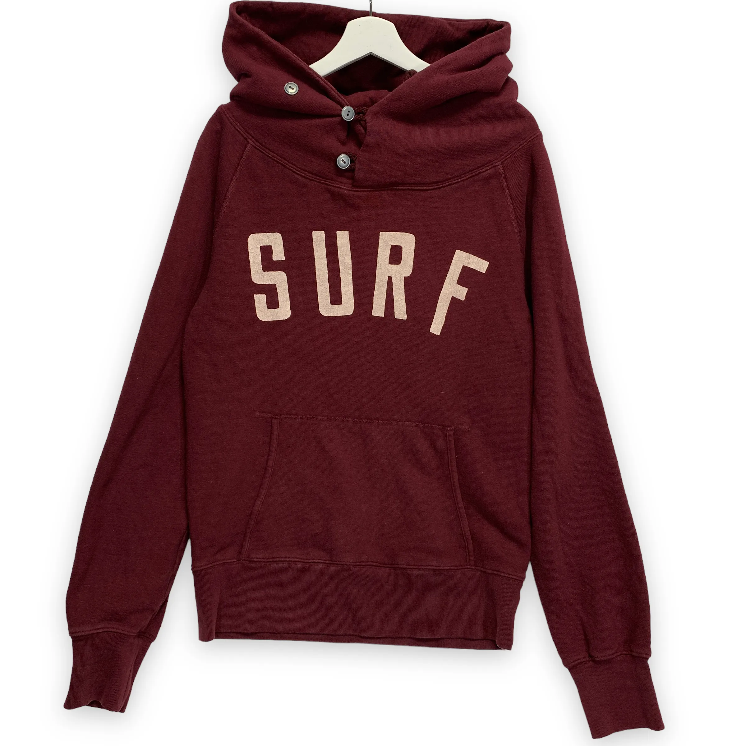 [XL] Kapital Surf Pullover Hoodie Burgundy
