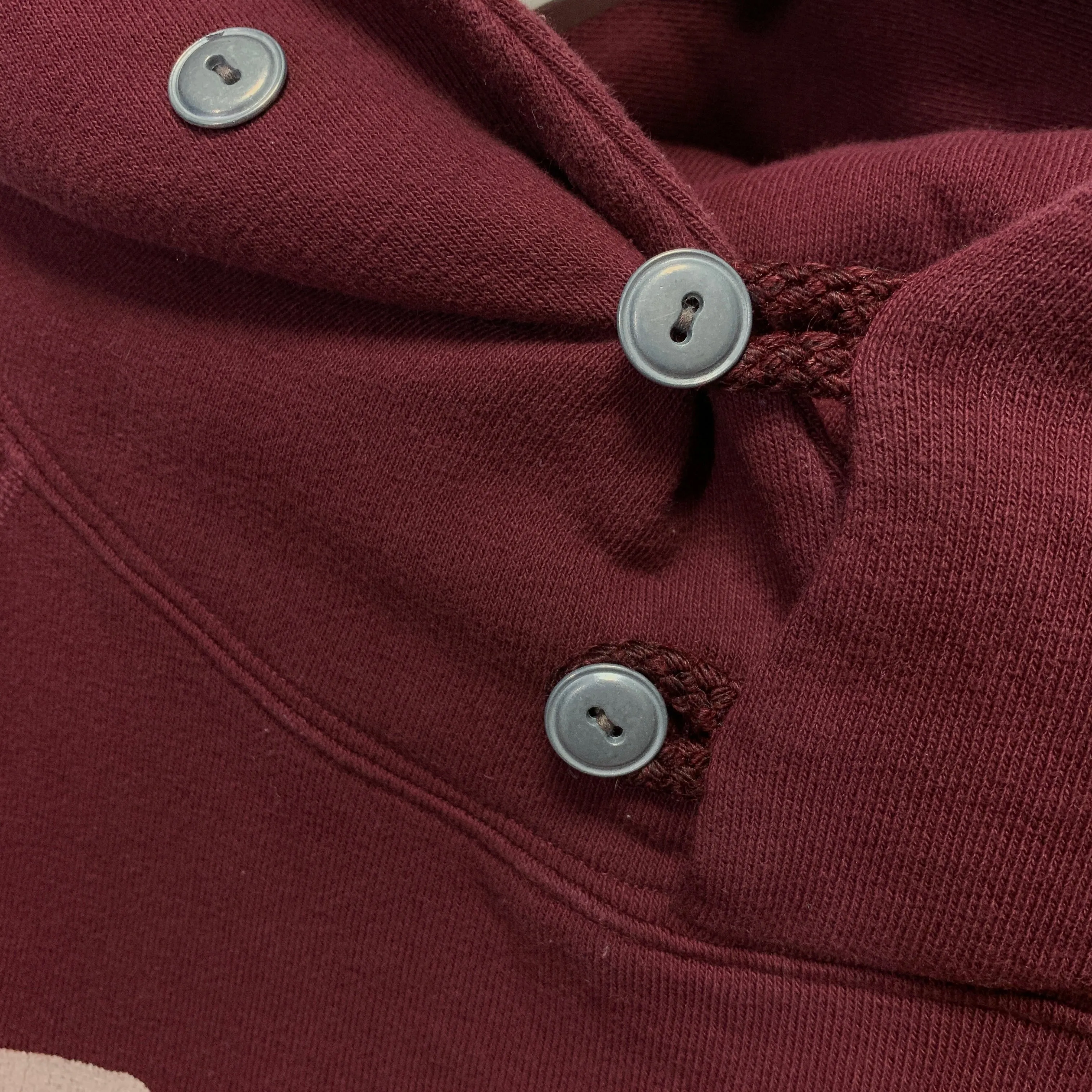 [XL] Kapital Surf Pullover Hoodie Burgundy