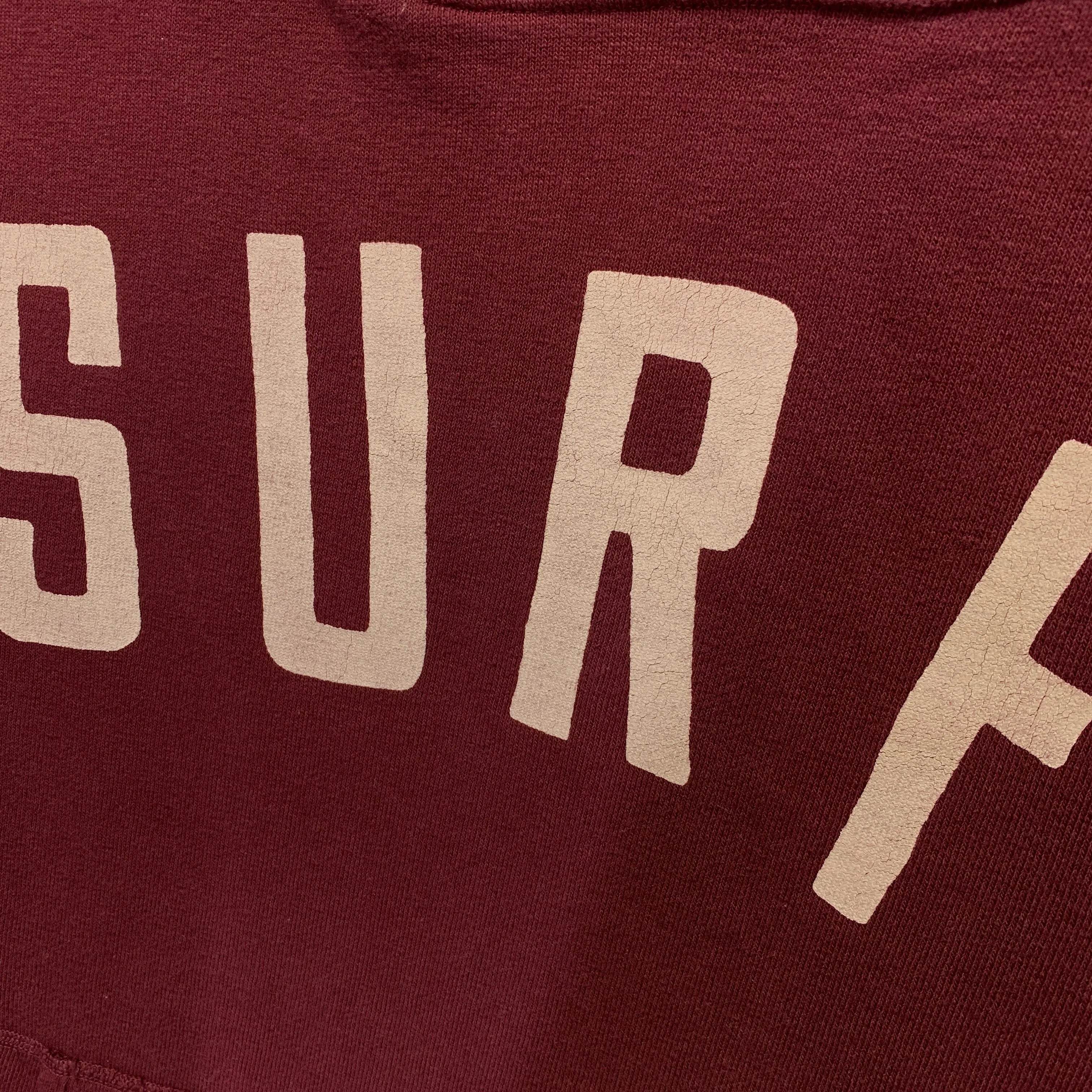[XL] Kapital Surf Pullover Hoodie Burgundy