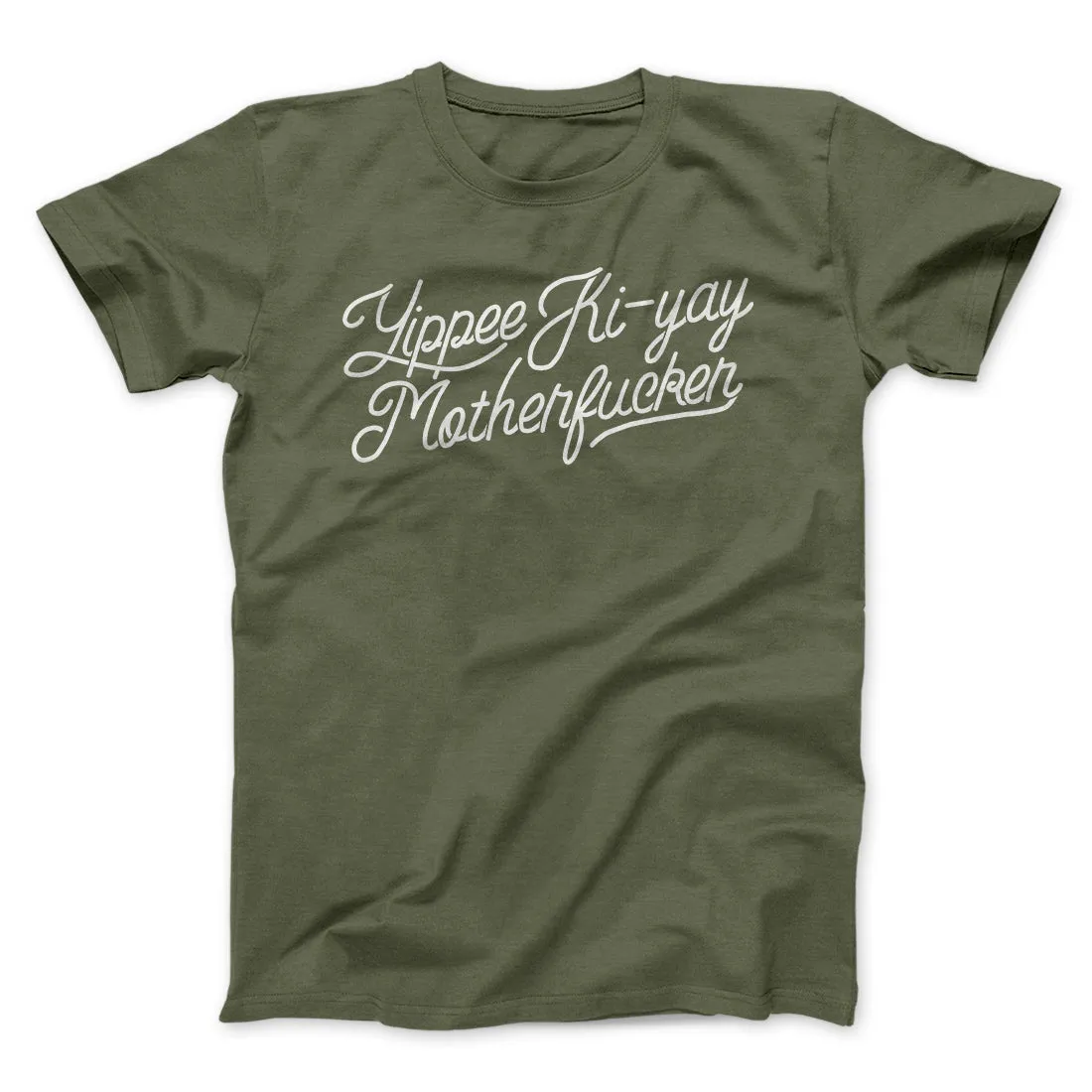 Yipee Ki-Yay Funny Movie Men/Unisex T-Shirt