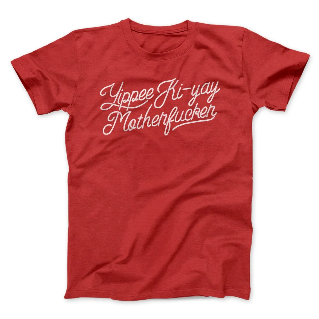 Yipee Ki-Yay Funny Movie Men/Unisex T-Shirt