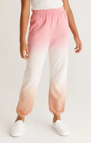 Z Supply Girls Oakland Sunset Jogger - Flamingo